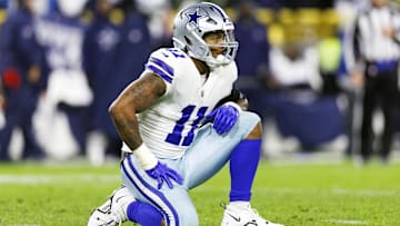 Dallas Cowboys linebacker Micah Parsons during the game against the Green Bay Packers at Lambeau Field
