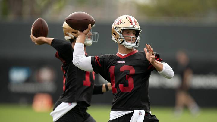 San Francisco 49ers quarterback Brock Purdy (13)