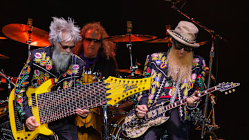 ZZ Top Performs In Auckland