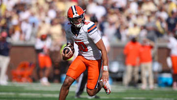 Following Steve Angeli's injury, Syracuse football quarterbacks have struggled. They're all good guys supporting each other.