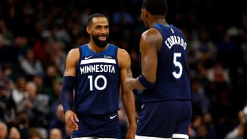 Mike Conley, Anthony Edwards, Minnesota Timberwolves