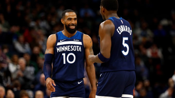 Mike Conley, Anthony Edwards, Minnesota Timberwolves