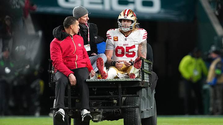 San Francisco 49ers tight end George Kittle (85)
