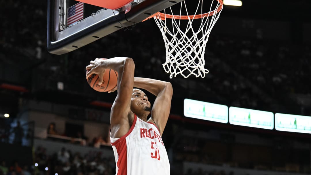 Orlando Robinson's time with the Houston Rockets has come to an end