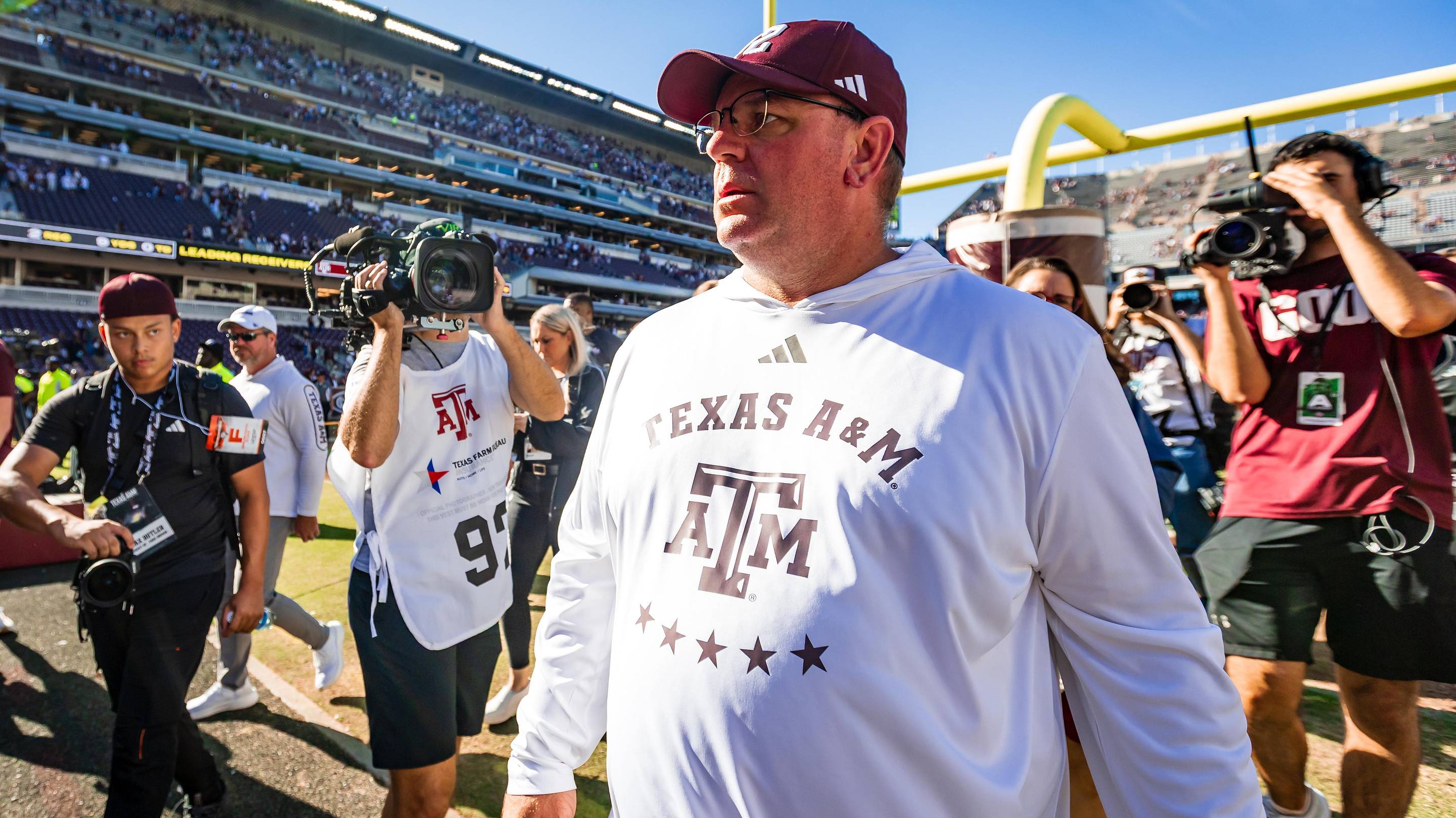 Texas A&M Mike Elko Sends Message To 12th Man After CFP Berth