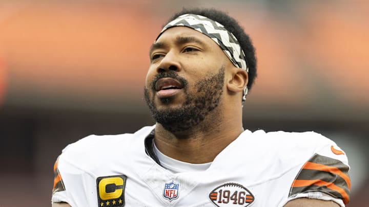 Garrett was drafted with the No. 1 overall pick in the 2017 NFL draft. Garrett was drafted with the No. 1 overall pick in the 2017 NFL draft.