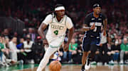 Boston Celtics guard Jrue Holiday.