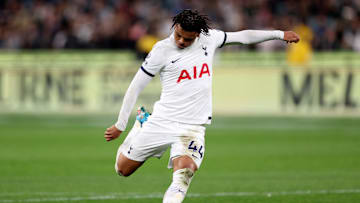 FBL-Scarlett in action for Spurs during the end of season friendly against Newcastle 
