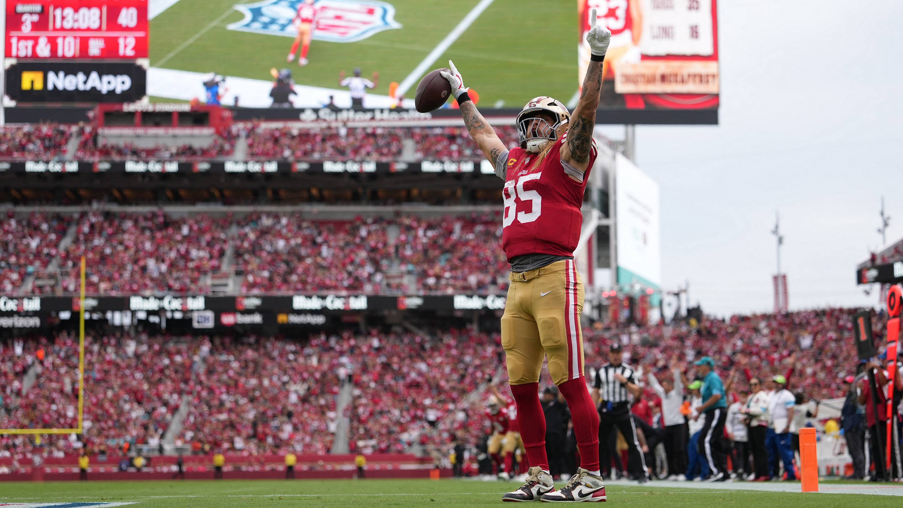 George Kittle Relishing His Role Alongside the 49ers’ Offensive Core