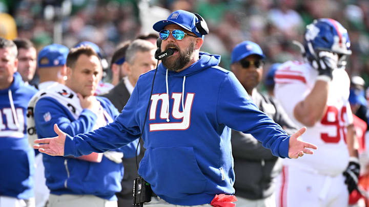 The Giants fired Brian Daboll after a 2-8 start to the season.