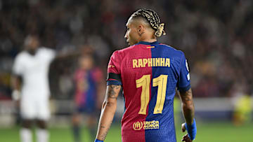 Raphinha pode virar desfalque contra o Real Madrid