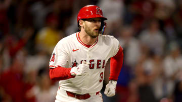 Los Angeles Angels outfielder Taylor Ward