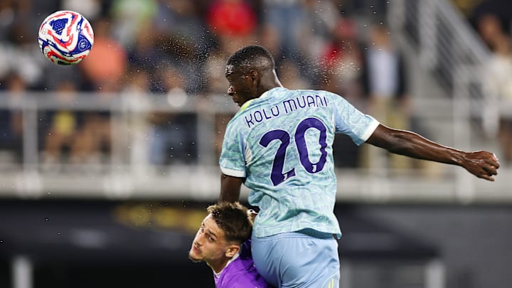 Kolo Muani jogou muita bola em Washington Kolo Muani jogou muita bola em Washington