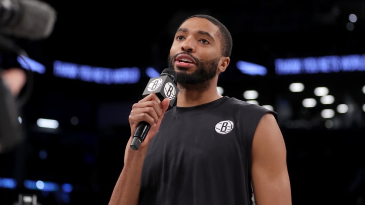 Brooklyn Nets forward Mikal Bridges.