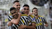 Juventus oyuncularının gol sevinci