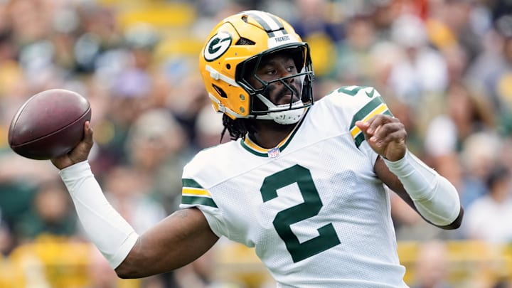 Green Bay Packers quarterback Malik Willis