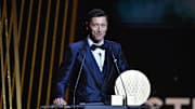 Robert Lewandowski a remporté le trophée du meilleur buteur de l'année