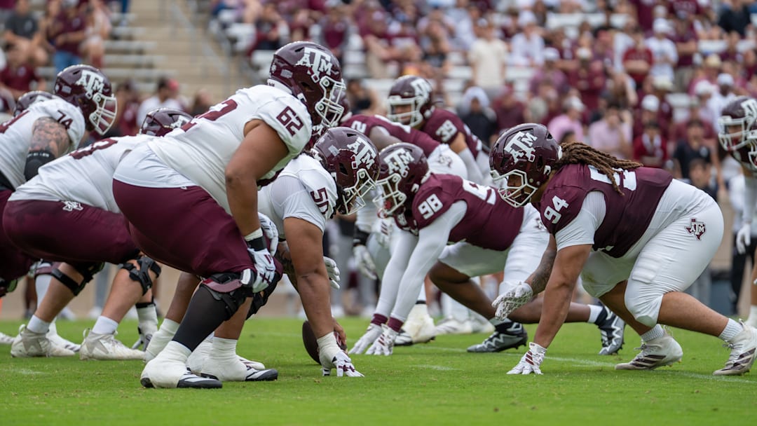 Texas A&M holds the Maroon & White Game to end its spring camp