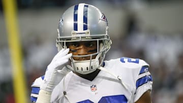 Jan 4, 2015; Arlington, TX, USA; Dallas Cowboys running back DeMarco Murray (29) before the game against the Detroit Lions in the NFC Wild Card Playoff Game at AT&T Stadium. Mandatory Credit: Kevin Jairaj-Imagn Images