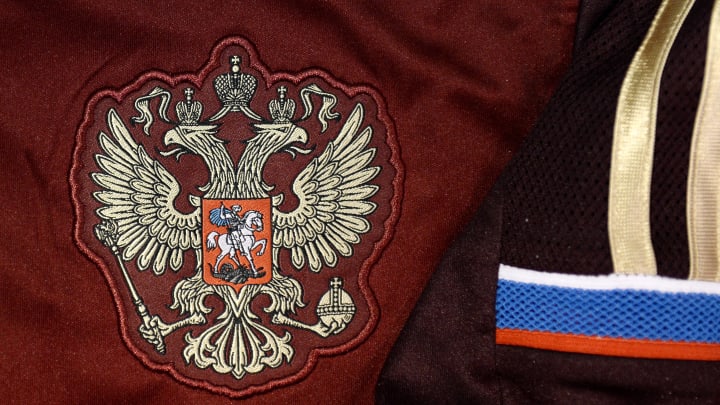 Ilustrasi logo Asosiasi Sepak Bola Rusia