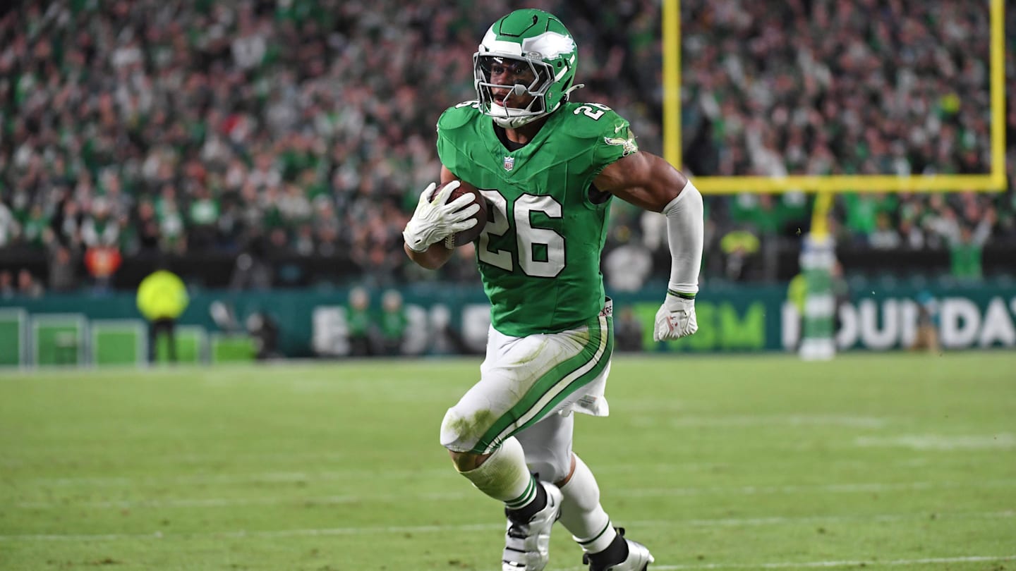 Eagles Saquon Barkley Named Madden NFL 26 Cover Athlete