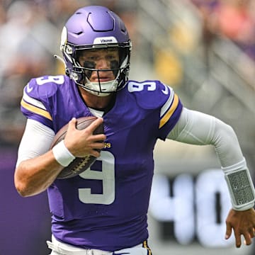 J.J. McCarthy will take the starting reins in Minnesota, but will burdened with the expectations of competing for a Super Bowl in his first season.
