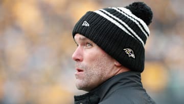 Baltimore Ravens executive vice president & general manager Eric DeCosta