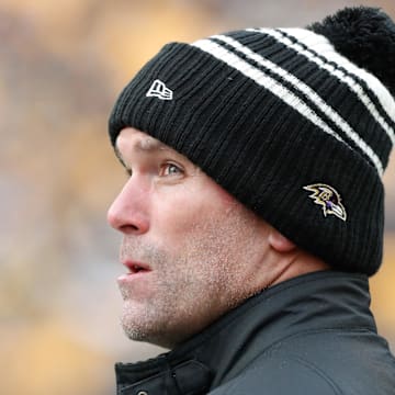 Baltimore Ravens executive vice president & general manager Eric DeCosta