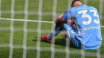 Florian Kastenmeier und Fortuna müssen den Gang in die 3. Liga antreten 