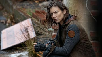 Lauren Cohan as Maggie Rhee - The Walking Dead: Dead City _ Season 2) - Photo Credit: Robert Clark/AMC