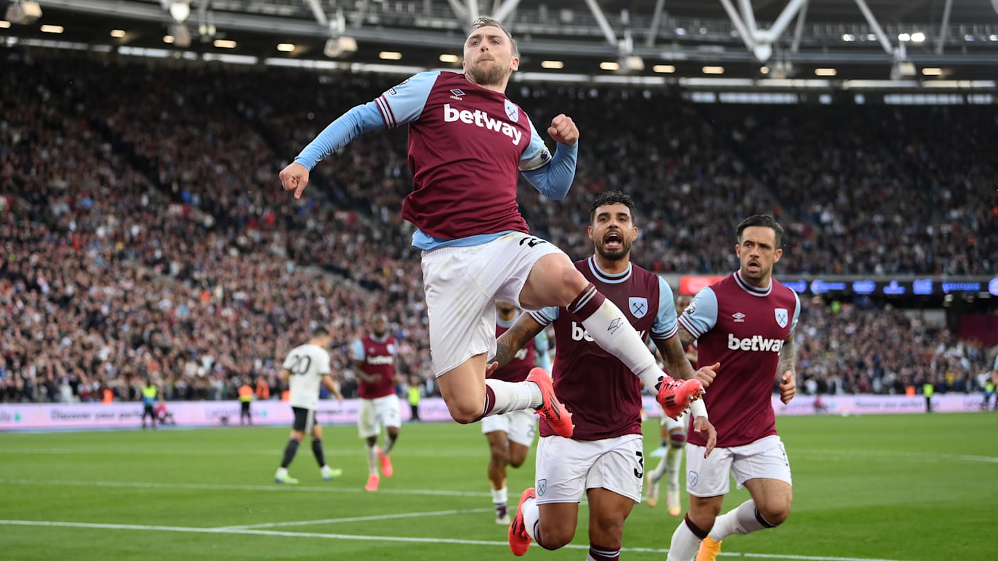 試合レポート：ウェストハム・ユナイテッド 2-1 マンチェスター・ユナイテッド