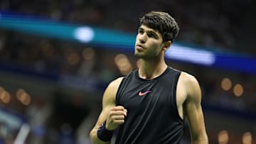 Carlos Alcaraz at the US Open