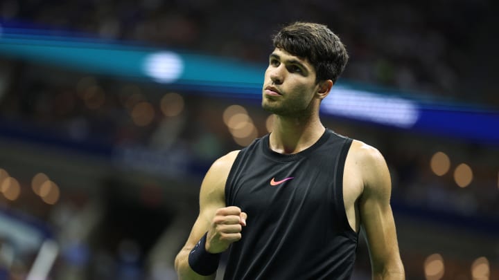 Carlos Alcaraz at the US Open