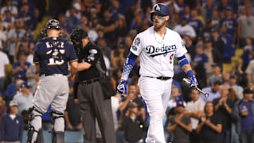 League Championship Series - Milwaukee Brewers v Los Angeles Dodgers - Game Three