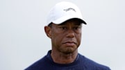 Tiger Woods during the Open Championship at Royal Troon.