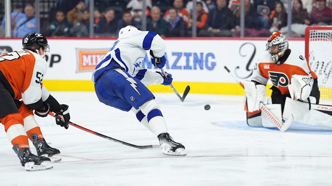 NHL: JAN 10 Lightning at Flyers