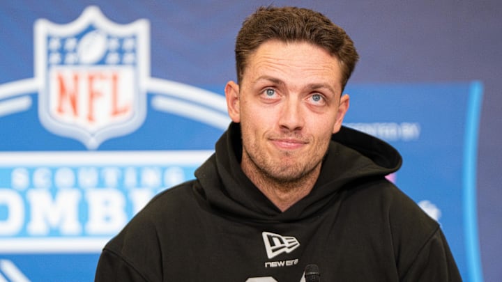 Miami quarterback Carson Beck