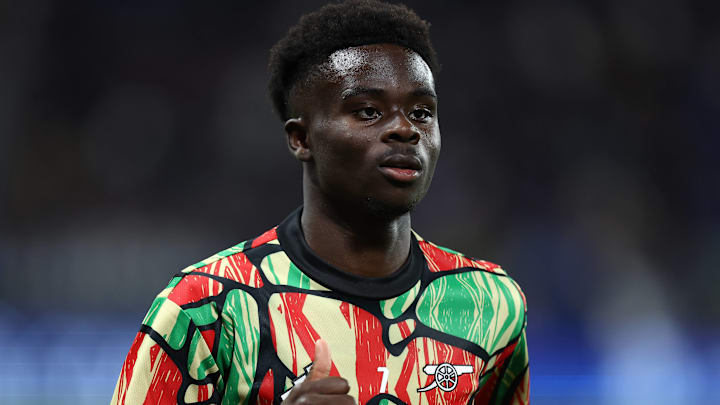 Arsenal's Bukayo Saka met up with Conor McGregor at the Emirates on Tuesday night. Arsenal's Bukayo Saka met up with Conor McGregor at the Emirates on Tuesday night.