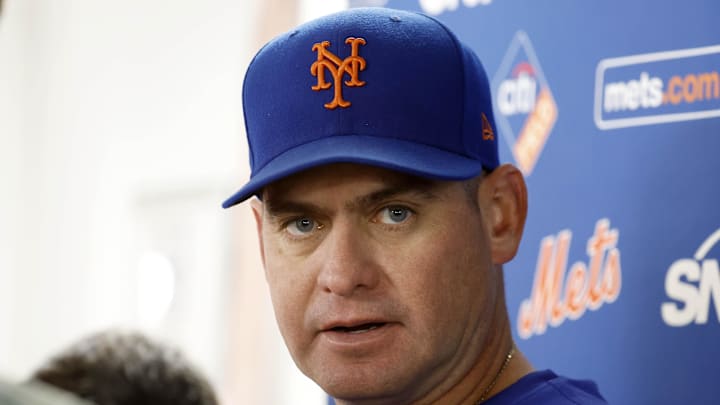 Mendoza is in his first year managing the Mets Mendoza is in his first year managing the Mets