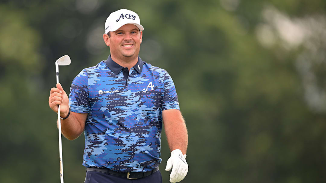 Patrick Reed during the second round of the 2025 U.S. Open at Oakmont Country Club