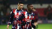 Hakimi et Dembélé - PSG