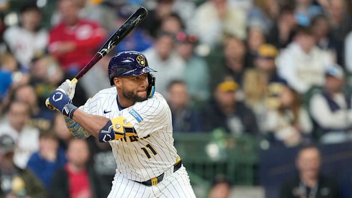 Chourio está en su segunda campaña en la MLB 