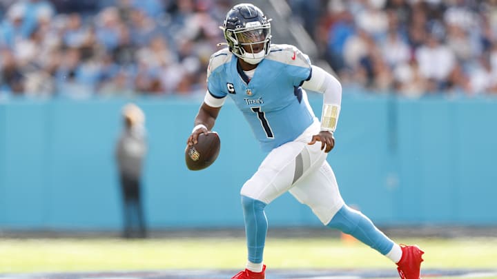 Tennessee Titans QB Cam Ward vs. The New Orleans Saints