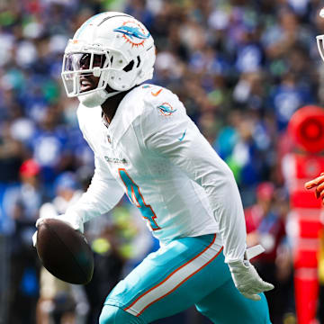 Miami Dolphins starting cornerback Kader Kohou is out for the season.