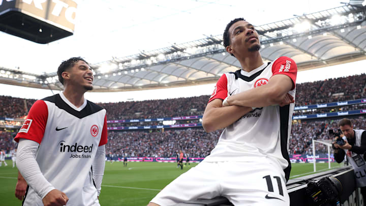 Jubelt Hugo Ekitiké auch in der kommenden Saison vor den Eintracht-Fans? Jubelt Hugo Ekitiké auch in der kommenden Saison vor den Eintracht-Fans?