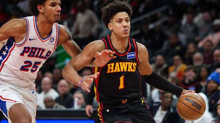 Atlanta Hawks forward Jalen Johnson is a great prop target on Friday.