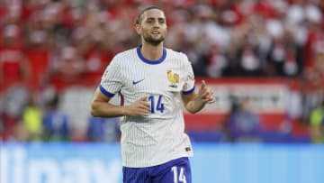 Adrien Rabiot face à l'Autriche