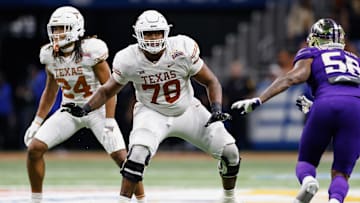 Texas Longhorns offensive tackle Kelving Banks Jr. (78)