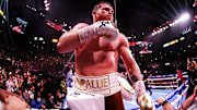 Saúl "Canelo" Álvarez dominó de principio a fin la pelea contra Caleb Plant 