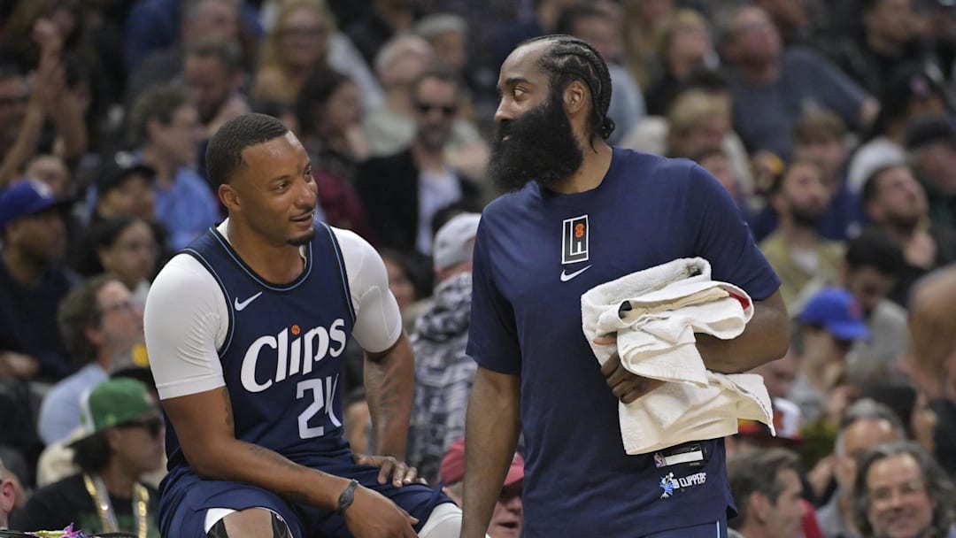 Norman Powell, James Harden, LA Clippers